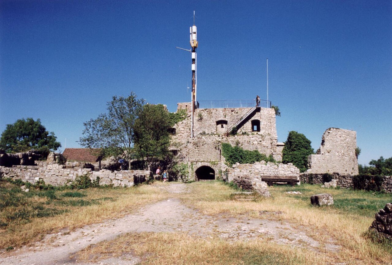 Blick auf die Ruine Küssaburg